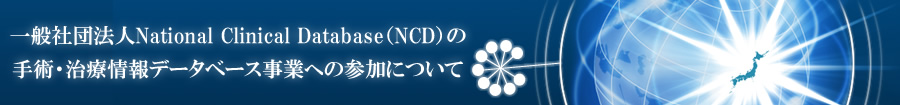 NCD事業について